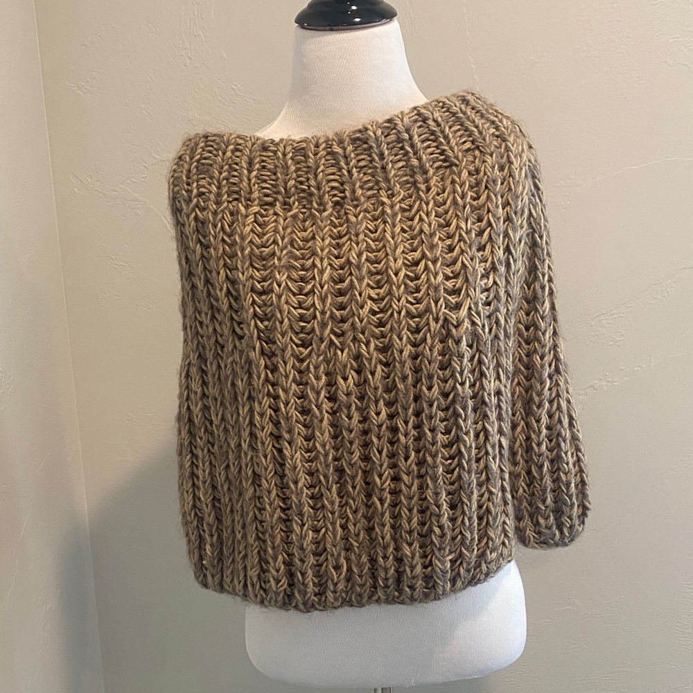 Never worn knit shawl.